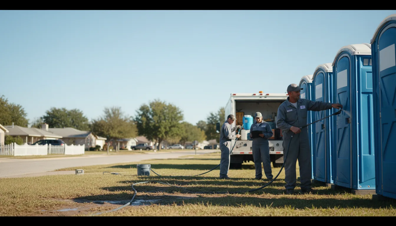 Long-Term Portable Toilet Rental in Hueysville, KY near me
